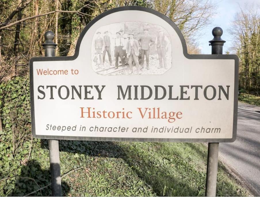 Babbling Brook Cottage Stony Middleton エクステリア 写真